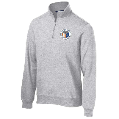 Arsenal 1/4 zip Sweatshirt - Grey Heather Image