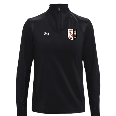 UA Command 1/4 Zip-Black Image