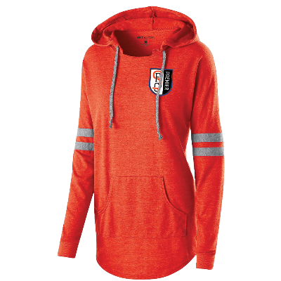 Women's Hooded Low Key P/O - Orange Image