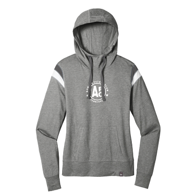Heritage Blend Varsity Hoodie - Shadow Grey Image