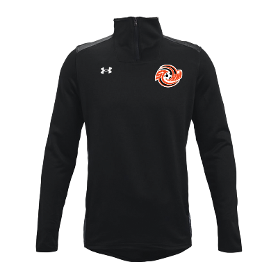 UA Command 1/4 Zip-Black Image