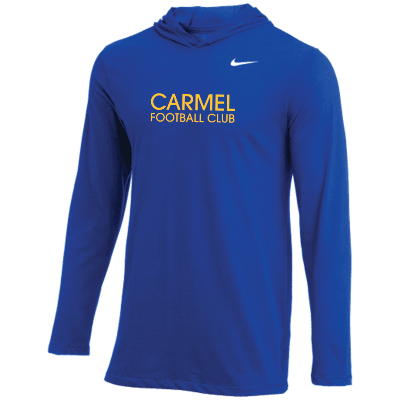 Dry L/S Hoodie Tee - Royal Image