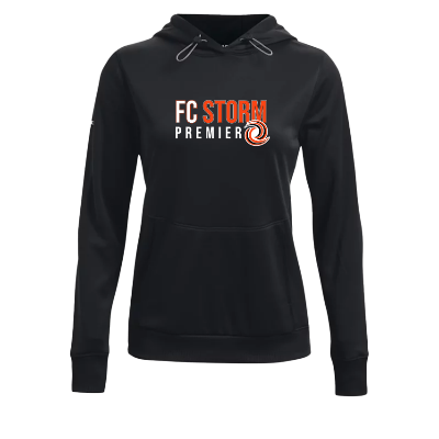 Armour Fleece Storm Hoodie-Black Image