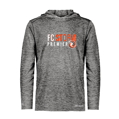 Electrify Coolcore Hoodie - Black Heather Image