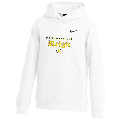 Youth & Women's - Team Club Pullover Hoodie - White Image (18567)