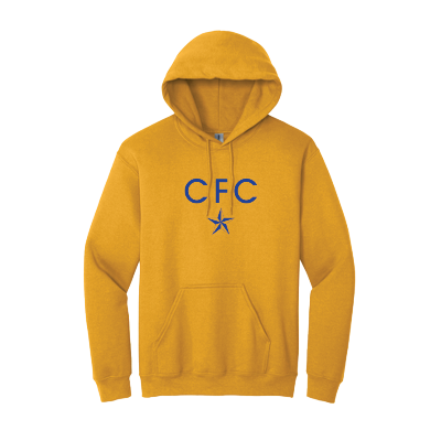 Heavy Blend Hooded Sweatshirt - Gold Image