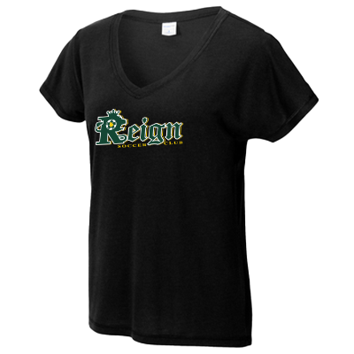 Women's - Tri Blend Wicking Dolman Tee - Black Image