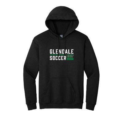 Heavy Blend Hooded Sweatshirt - Black Image