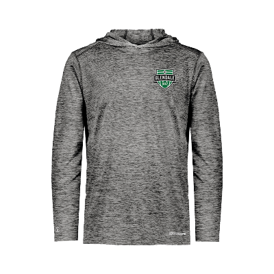 Men's Electrify Coolcore Hoodie - Black Heather Image