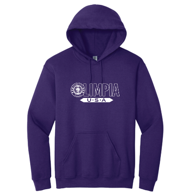 Heavy Blend Hooded Sweatshirt - Purple Image