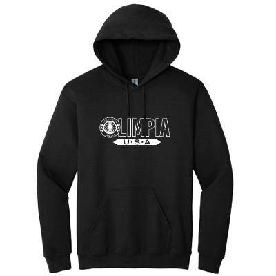 Heavy Blend Hooded Sweatshirt - Black Image
