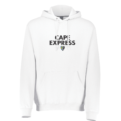 Dri-Power Fleece Hoodie - White Image