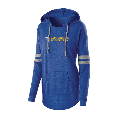 Women's Hooded Low Key P/O - Vintage Royal Image