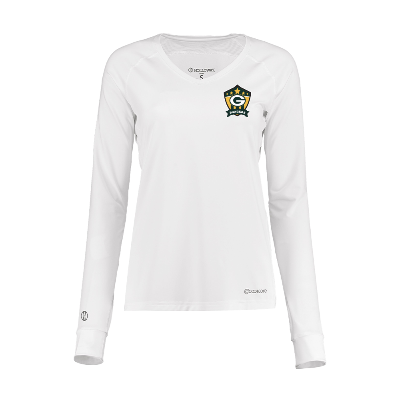 Electrify Coolcore Long Sleeve Tee - White Image (20324)