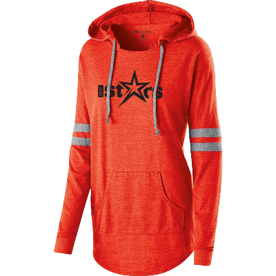 Women's Hooded Low Key P/O - Orange Image