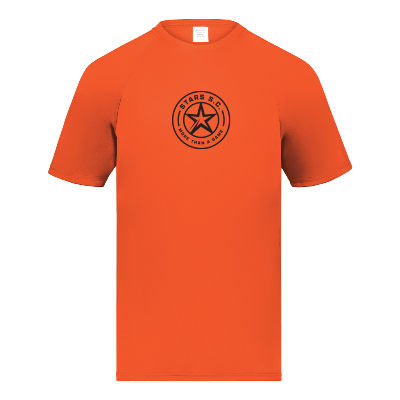 Attain Wicking Tee - Orange Image