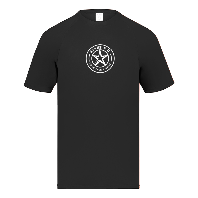 Attain Wicking Tee - Black Image