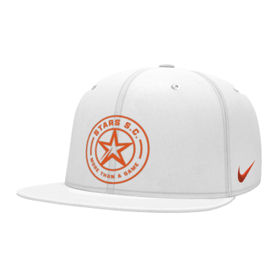 CCV Custom Nike Cap - White/Orange Image