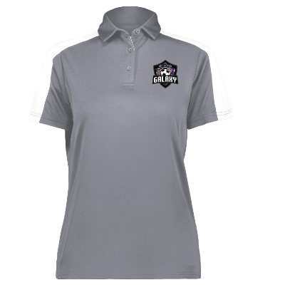 Bi-Color Vital Polo - Grey/White Image (21197)