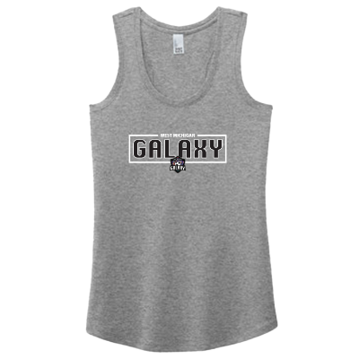 Women's Perfect Tri Racerback Tank - Grey Frost Image