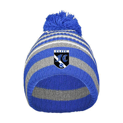 Spirit Pom Beanie - Royal/Grey/White Image