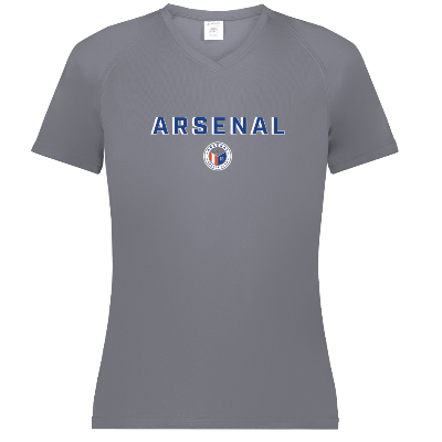 Arsenal Attain Wicking Tee - Graphite Image (21721)