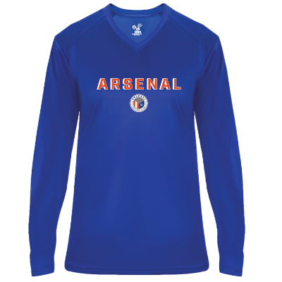 Arsenal Ultimate Softlock L/S Tee - Royal Image (21739)