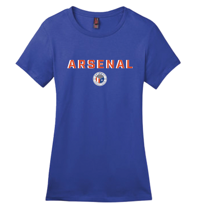 Arsenal Perfect Weight Tee- Deep Royal Image