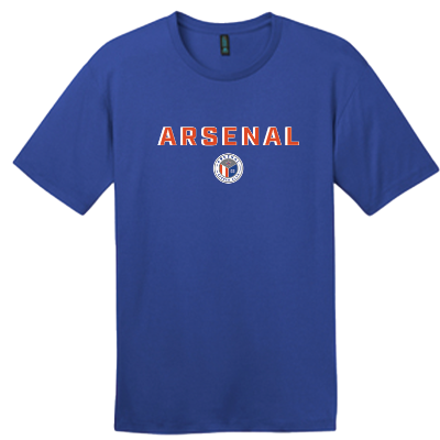 Arsenal Perfect Weight Tee- Deep Royal Image (21741)