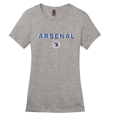 Arsenal Perfect Weight Tee - Heather Steel Image (21743)