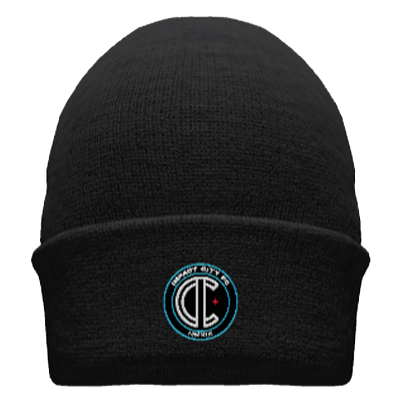 ICFC Custom Premium Cuff Beanie -Black Image