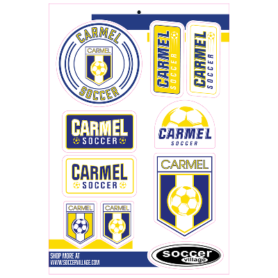 Carmel Soccer Sticker Set  Image