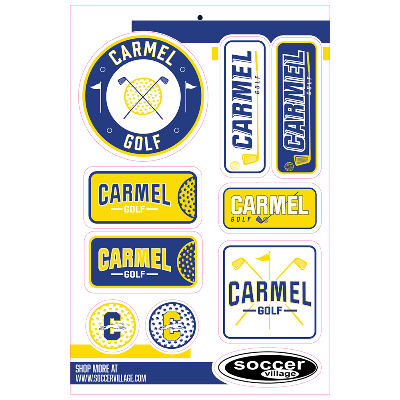 Carmel Golf Sticker Set Image