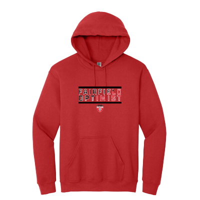 Heavy Blend Hooded Sweatshirt - Red Image
