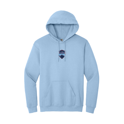 Heavy Blend Hooded Sweatshirt - Light Blue Image