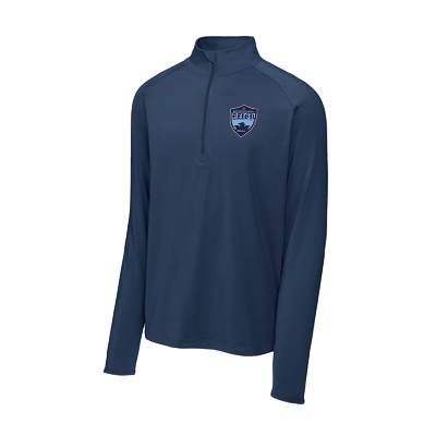 Sport-Wick Stretch 1/2 Zip Pullover - Navy Image