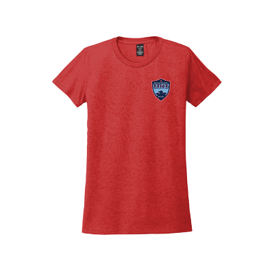 Tri-Blend Tee- Red Image