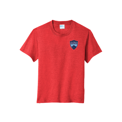 Fan Favorite Blend Tee- Red Heather Image