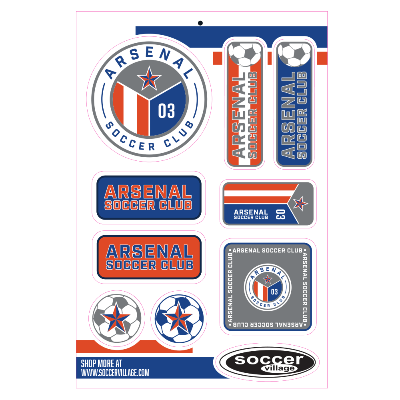 Arsenal SC Sticker Set Image