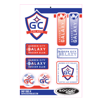 Garden City Galaxy Sticker Set Image