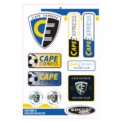 Cape Express Sticker Set Image