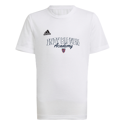 Entrada 22 Poly Tee - White Image