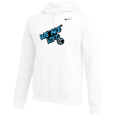Team Club Pullover Hoodie - White Image