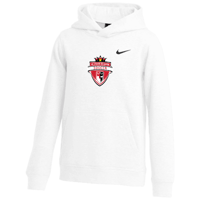 Team Club Pullover Hoodie - White Image (23714)