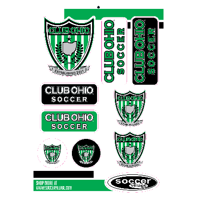 Club Ohio Sticker Set Image