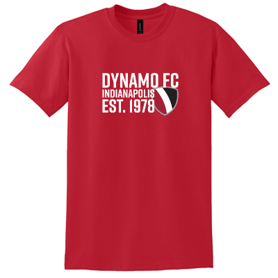 DryBlend 50 Cotton/50 Poly Tee - Red Image