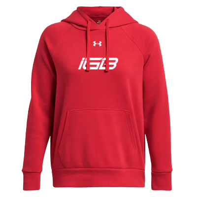 UA Rival Fleece Hoodie - Red/White Image