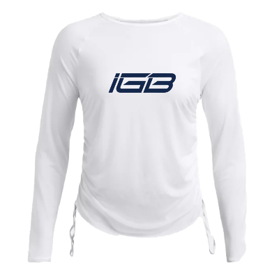 MOTION LONGLINE LONG SLEEVE - White Image