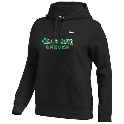 Team Club Pullover Hoodie - Black Image (24287)