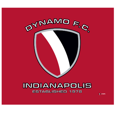 Dynamo FC Custom Plush Blanket - Red/Blk/Wht Image